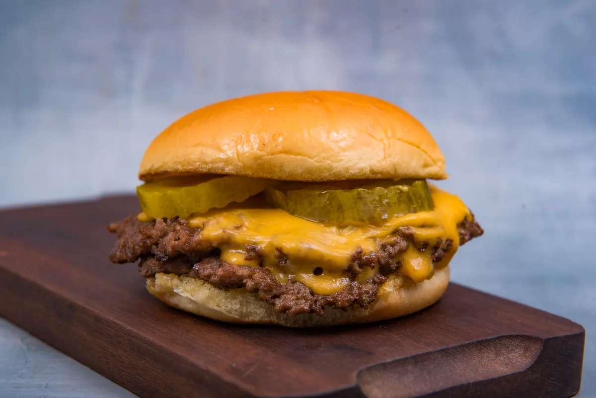 B60 Classic Beef Smash Burger Al Ghurair Deira Dubai