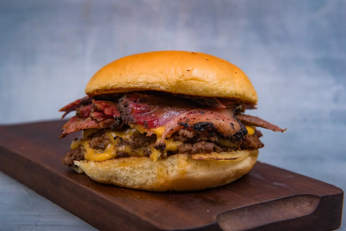 B60 Vegas Pastrami Burger Al Ghurair Deira Dubai